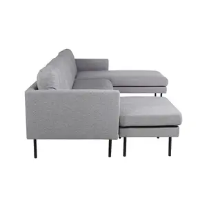 Zoom U Shape Sofa Set , Grey Sofas