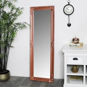 Melody Maison Tall Copper Wall Mirror 47cm x 142cm