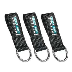 3 x Makita E-05309 Tool Belt Loops Clip D Ring Strap Belt System For Tool Belts