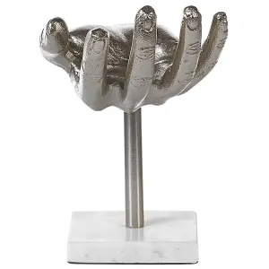 Figurine MANUK Aluminium Modern Glam Silver