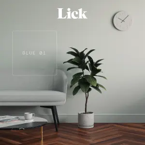 Lick Blue 01 Peel & stick Tester