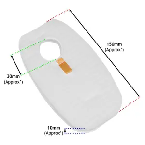 SPARES2GO Filter Kit compatible with Shark Rocket HV380 HV380UK HV381 HV382 HV383 HV384Q Vacuum Cleaner