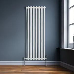 Traditional 2 Column Radiator - 1800 x 562 mm - White