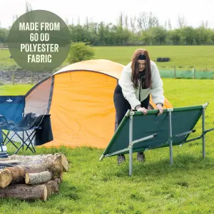 Milestone Camping Deluxe Folding Camping Bed