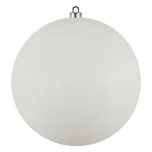 Xmas Bauble White / 20cm H x 20cm W