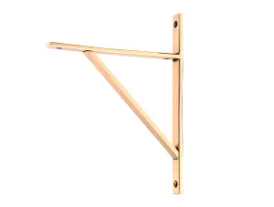 Polished Bronze Chalfont Shelf Bracket (260mm x 200mm)