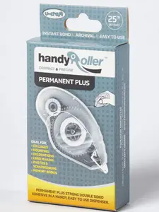 U-Craft Handy Tape Roller 25m Permanent Plus Strong Double Sided Adhesive