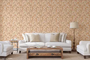 SK Filson Copper Leaves Wallpaper