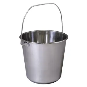 Sealey Mop Bucket 12L - Stainless Steel BM8L