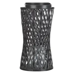 Beliani Boho Lantern MACTAN Wood Black