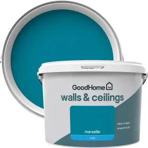 GoodHome Walls & ceilings Marseille Matt Emulsion paint, 2.5L