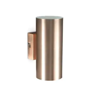 Luminosa Hot 2 Light Up & Down Wall Light Copper