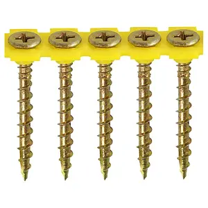 TIMCO Collated Solo Countersunk Gold Woodscrews - 4.5 x 60 (500pcs)