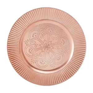 Maison by Premier Redbud Rose Gold Charger Plate