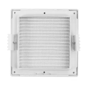 135mm square louvre air vent cover with fly screen