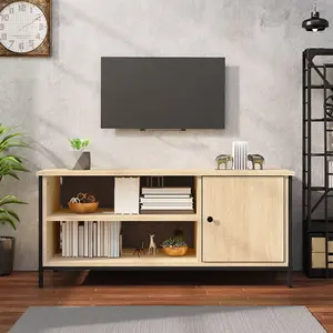 Berkfield TV Cabinet Sonoma Oak 100x40x45 cm Engineered Wood