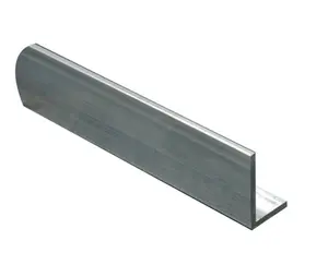 Aluminium Unequal L-shaped Angle profile, (L)1m (W)15mm (D)10mm (T)1mm