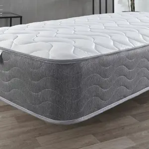 3 Layer Eco Memory Foam Hybrid Bonnell Sprung Mattress Small Double (4')