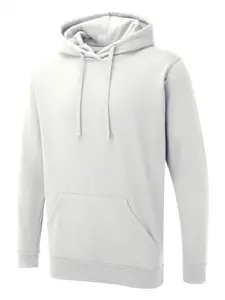 Uneek - Unisex The UX Hoodie - Reactive Dyed - White - Size XS