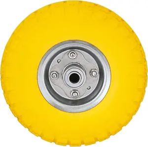 10 X Pneumatic Sack Truck Trolley Wheel Barrow Tyre Tyres Wheels Anti-slip Grip 10''