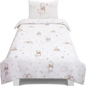 Disney Nursery Cotton Winnie The Pooh Bedding Set - Single