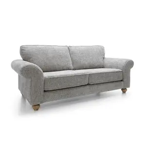 Ingrid 3 Seater Sofa in Ash Grey