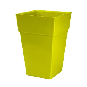 simpa 2PC Moda Milano 28L Yellow Plastic Planters.