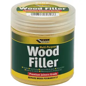 Everbuild Multi Purpose Wood Filler White 250ml