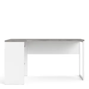 Function Plus Corner Desk 2 Drawers 145 cm