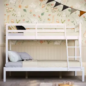 Muskoka Triple Sleeper Bunk Bunk Bed White