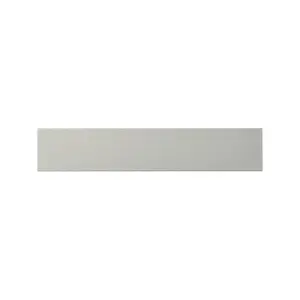 GoodHome Alpinia Matt grey painted wood effect shaker Standard Appliance Filler panel (H)115mm (W)597mm