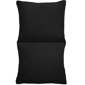 Swing Chair Alison - 3 thick pillows, boho style, book pocket & 160kg load capacity - black