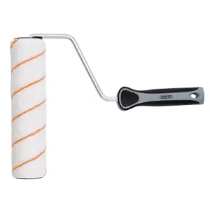 Draper Short Pile Polyester Paint Roller with Soft Grip Handle, 9"/230mm 20880