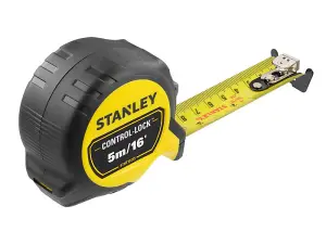 Stanley STA537235 5m 16ft Control Grip Trade Tape Measure Magnetic STHT37235-5