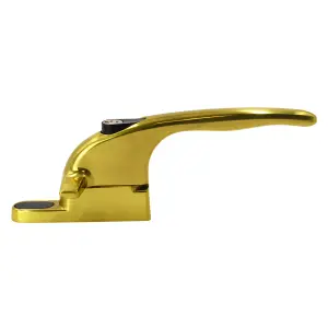 Yale Virage Cockspur Window Handle - Gold, Right, 21mm