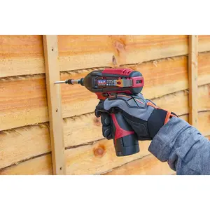 Sealey Cordless Impact Driver 1/4"Hex Drive 80Nm 12V SV12 Series - Body Only CP1203