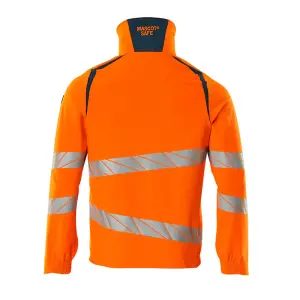 Mascot Accelerate Safe Ultimate Stretch Work Jacket (Hi-Vis Orange/Dark Petroleum)  (XX Large)