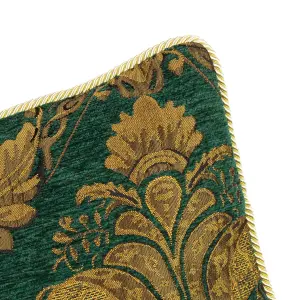 Paoletti Shiraz Floral Jacquard Feather Rich Cushion