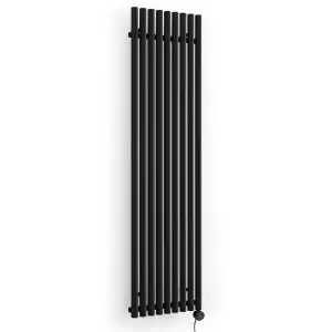 Terma 230V 1kW Heban Black Smart Vertical Oil-filled radiator