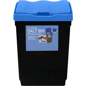 Large Rock Salt Grit Storage Bin with Scoop Salt Bin - 47L