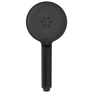 Black Plastic Shower Head Multifunction Universal Bathroom Handle Replacement