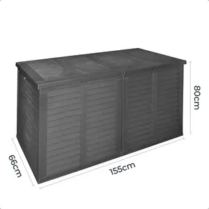 Extra Large Outdoor Garden Storage Box 750L