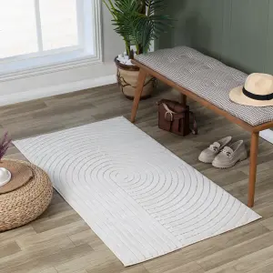 EMIKO In- /Outdoor Boho Skandi Area Rug 80 x 150 cm