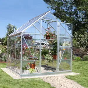 Palram - Canopia Harmony Silver 6x6 Greenhouse