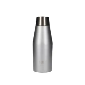 BUILT Apex 330ml Insulated Water Bottle, BPA-Free 18/8 Stainless Steel - Silver