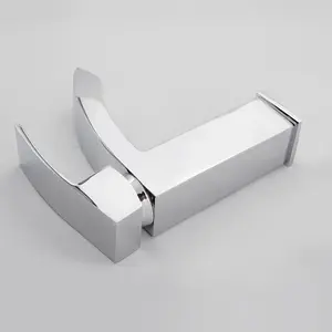 Nes Home Waterfall Bathroom Single Lever Cloakroom Basin Mono Mixer Tap with Waste