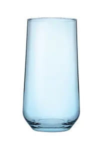 Queensway Home & Dining 470ml 12 Pcs Light Blue Coloured Highball Tall Cocktails Juice Glasses