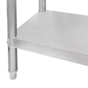 Catering Workbench Table - 90cm x 76cm x 86cm