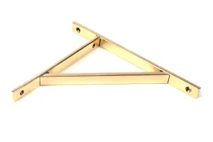 Aged Brass Chalfont Shelf Bracket (260mm x 200mm)