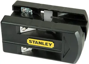 Stanley 25.4mm Double edge Steel Black Laminate cutter